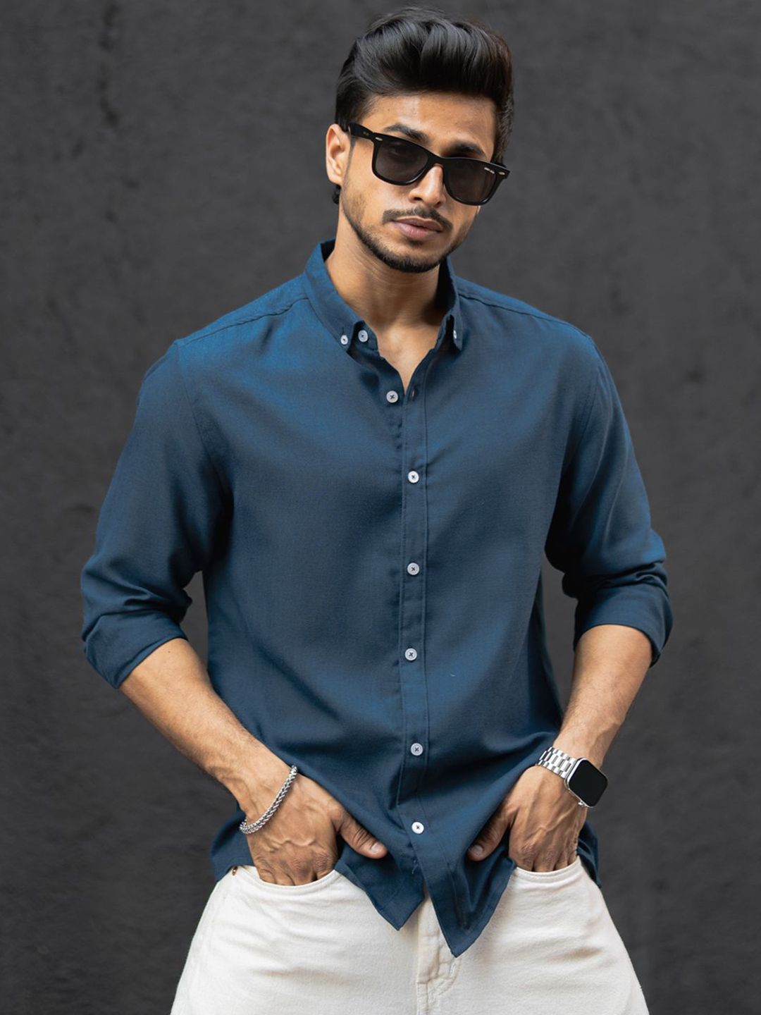 Powerlook Men Opaque Casual Shirt