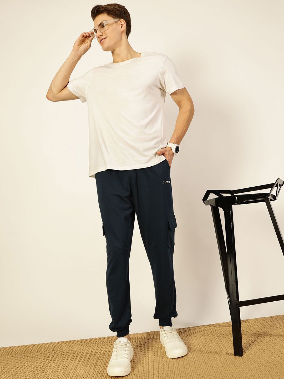 Thomas Scott Men Mid-Rise Anti Odour Joggers