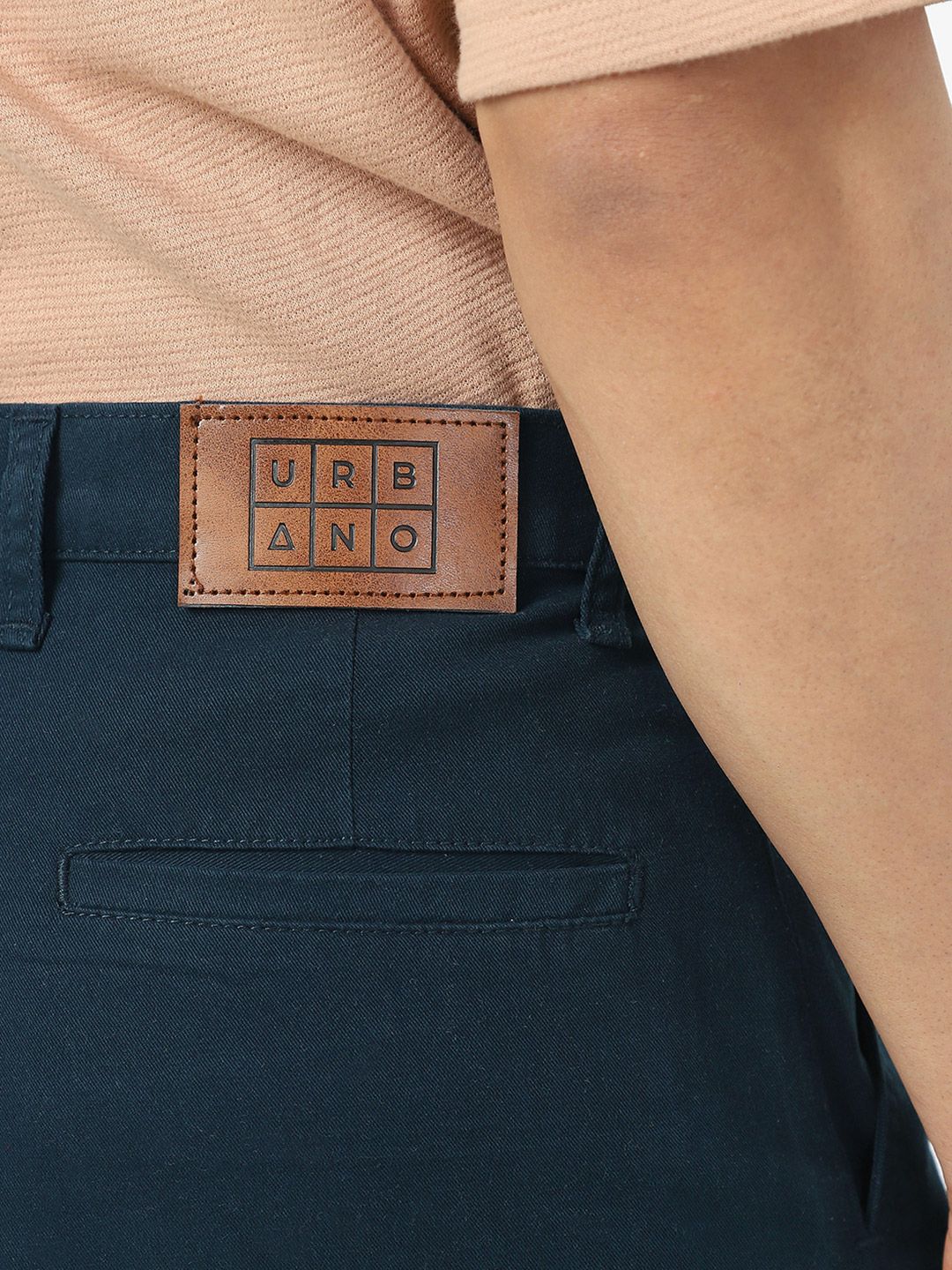 Urbano Fashion Men Loose Baggy Fit Pure Cotton Cargo Trouser