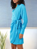 DressBerry Decolletage Power Wrap Dress