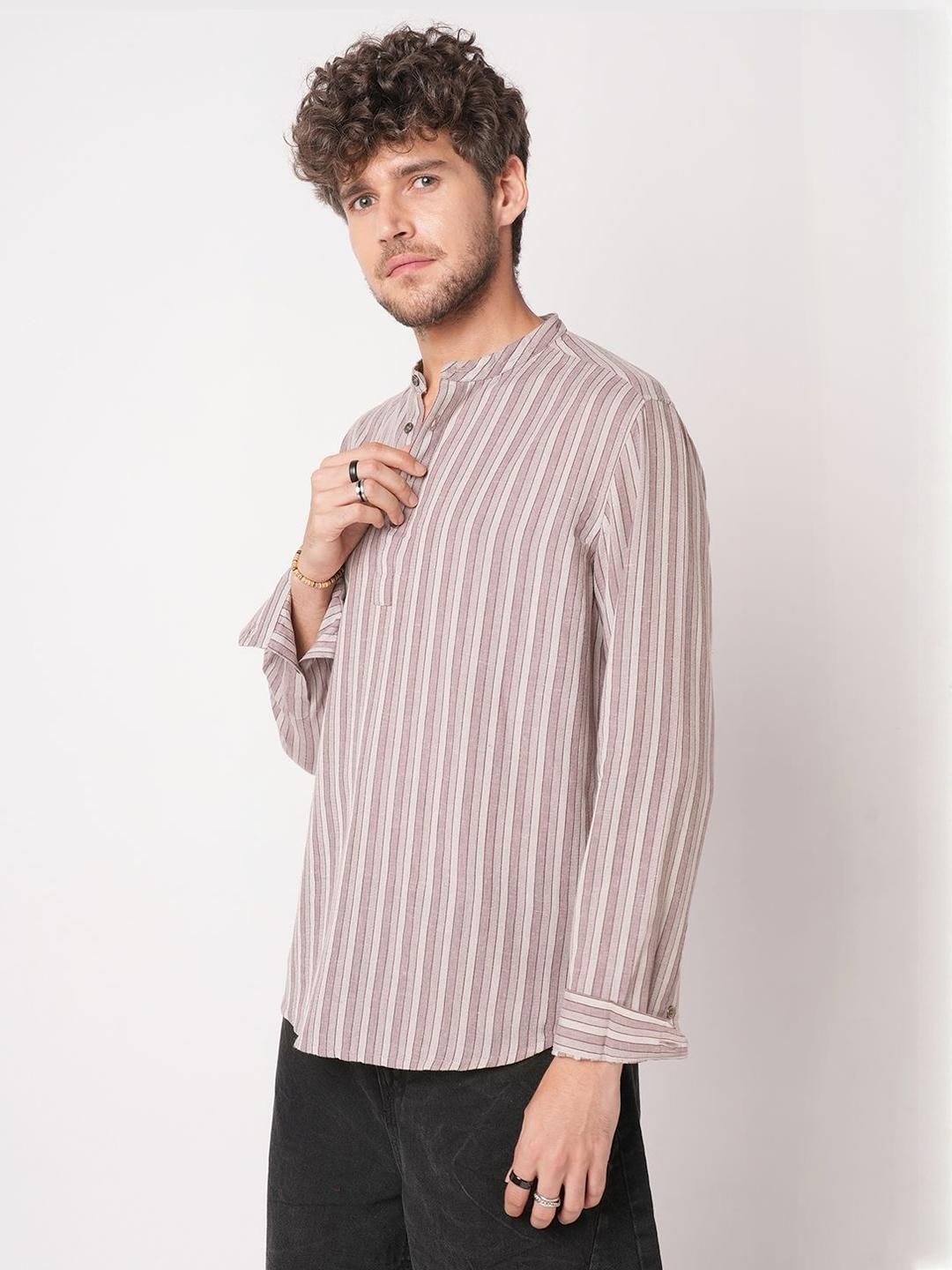 VASTRADO Men Striped Kurta