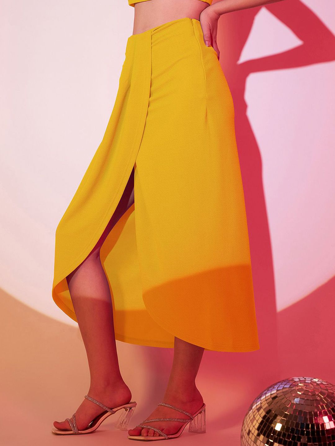 Berrylush High Rise Tulip Maxi Skirt