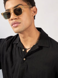 DENNISON Muslin Double Gauge Oversized Cotton Shirt