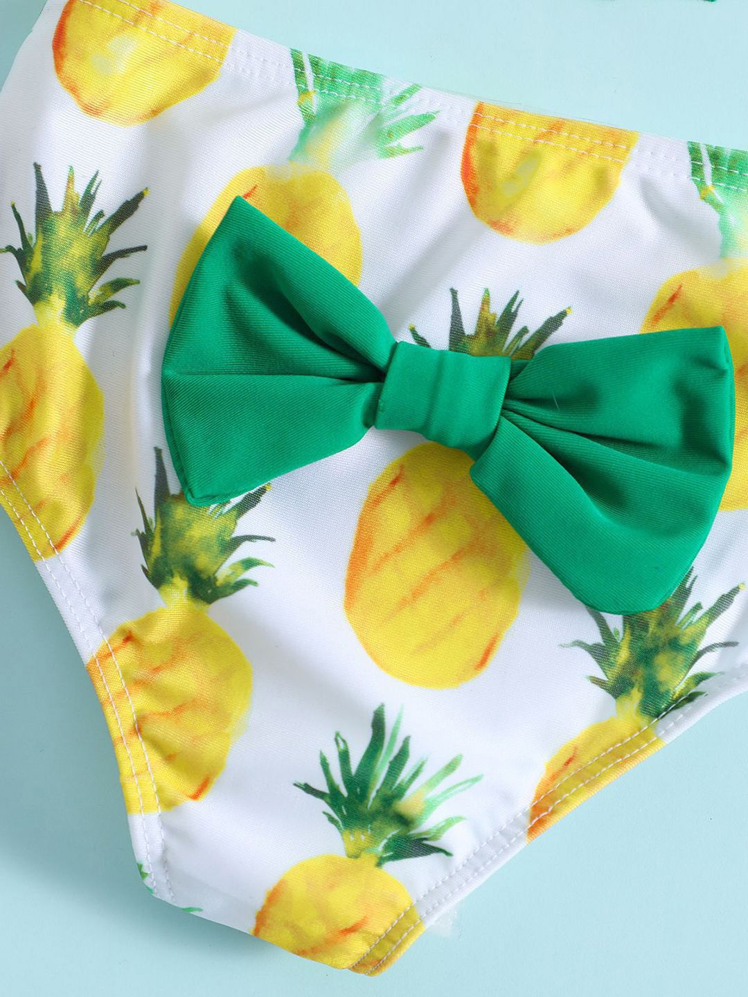 YK Infant Girls Halter Neck Top & Briefs Swim Set