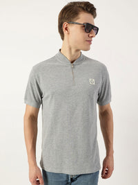 Thomas Scott Men Mandarin Collar T-shirt