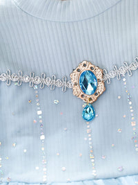 YK Girls Fit & Flare Cotton Dress