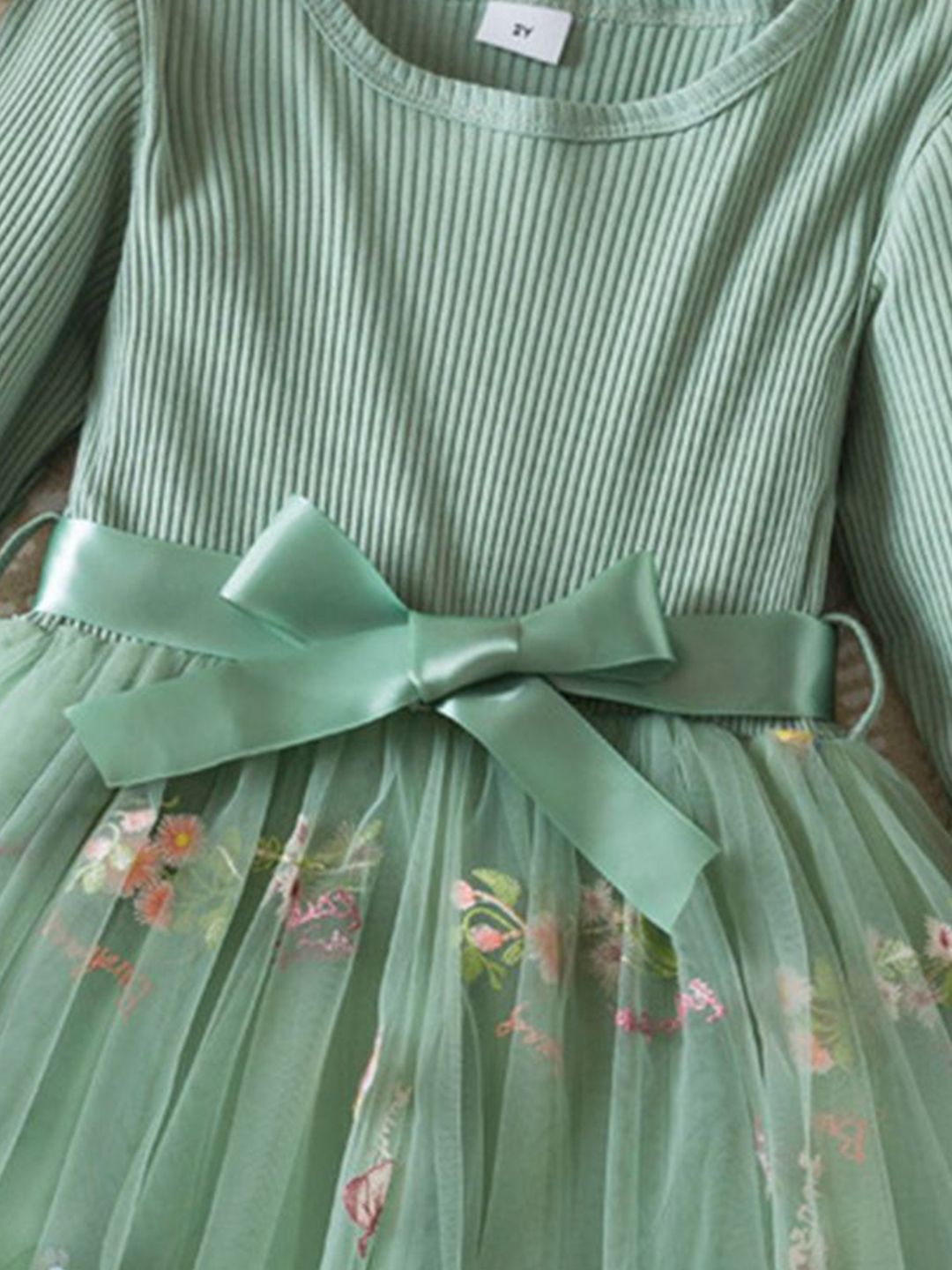 YK Floral Peplum Dress