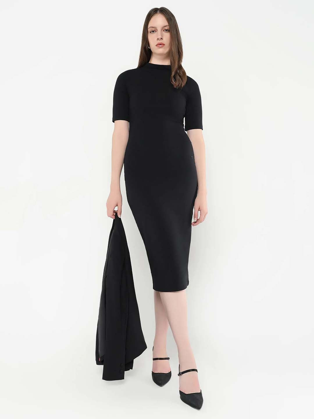 RAREISM Bodycon Midi Dress