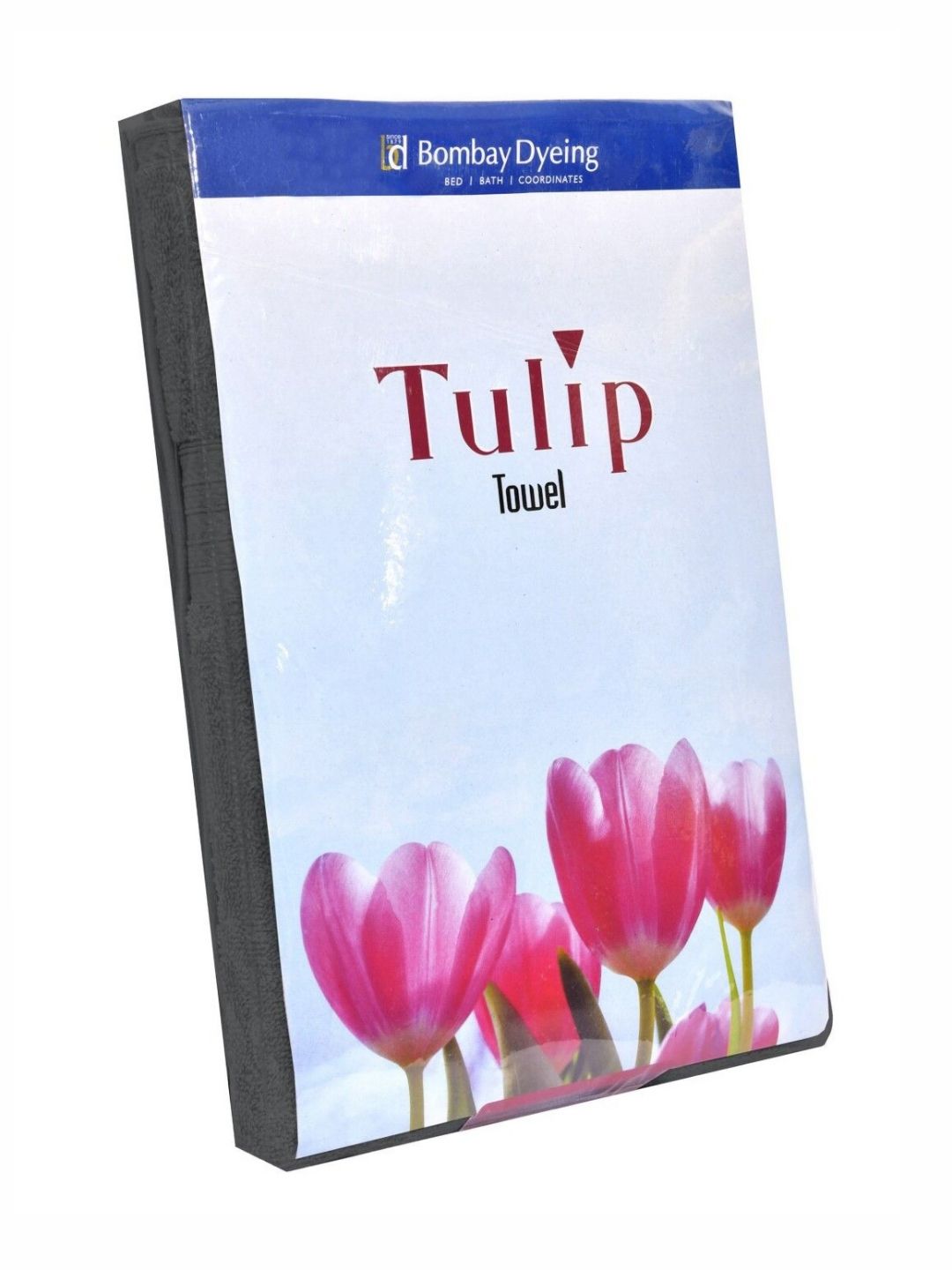 BOMBAY DYEING Charcoal Cotton 450 GSM Bath Towel