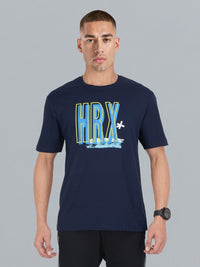 HRX by Hrithik Roshan Brand Logo Printed Lifestyle T-shirt