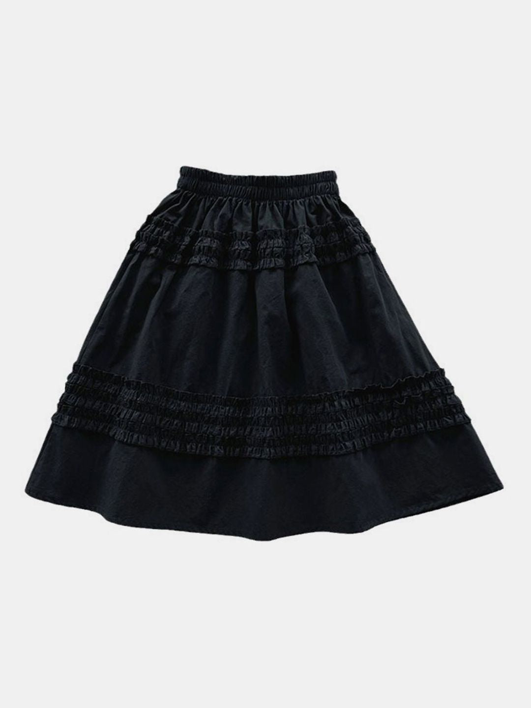 YK Girls Cotton A-Line Skirt