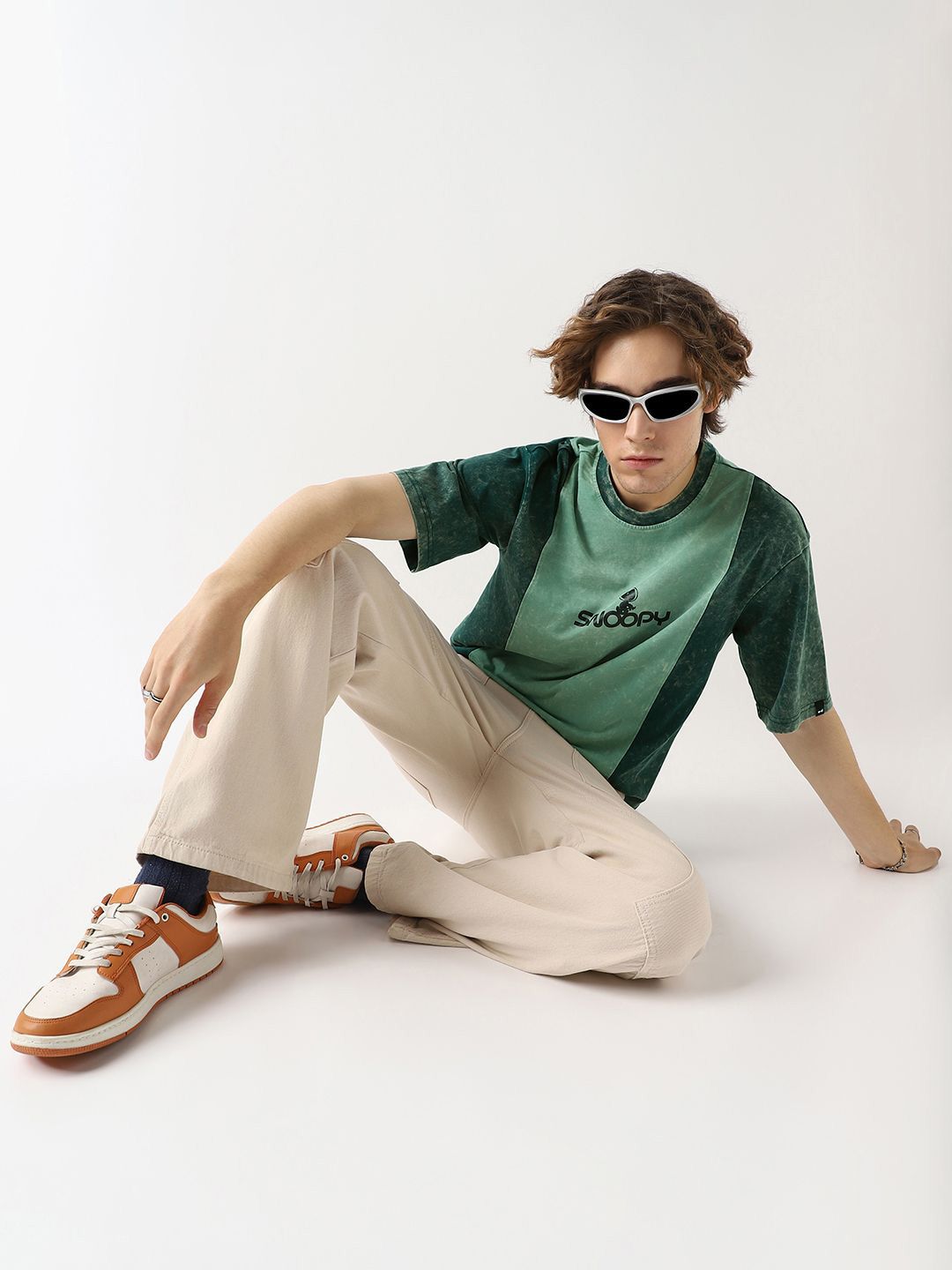 Bewakoof Snoopy Graphic Regular Fit T-shirt