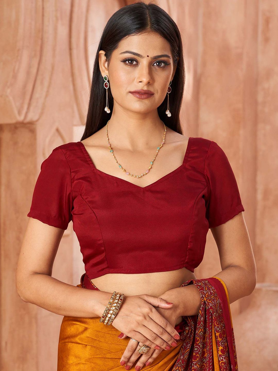 Mitera Ethnic Motifs Printed Sungudi Saree