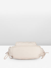 DressBerry Textured Half Moon Sling Bag