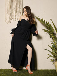 Berrylush Georgette Maxi Dress