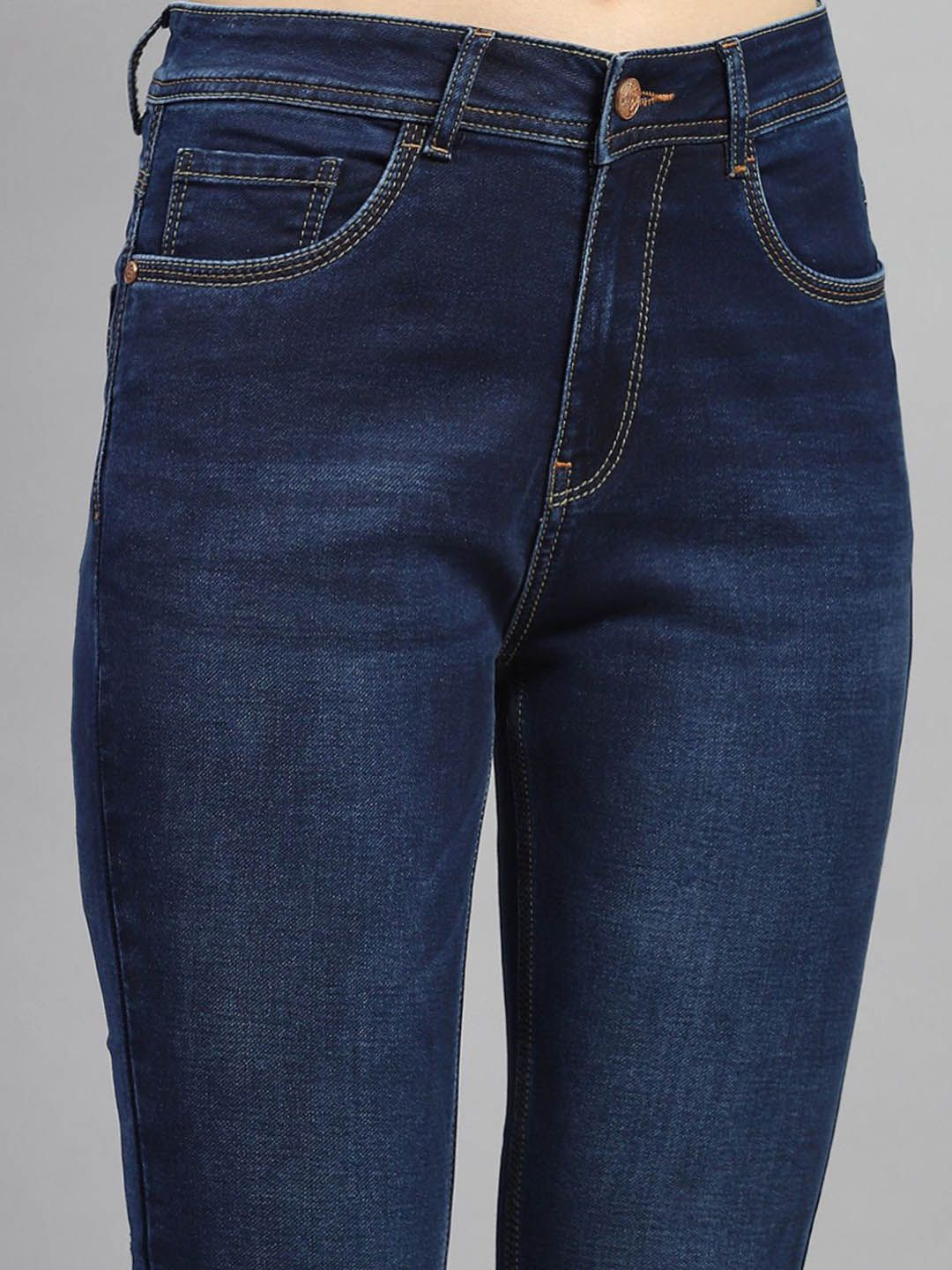 Monte Carlo Women Bootcut Light Fade Jeans