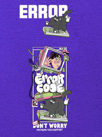 Bewakoof Women Printed Oversized T-shirt