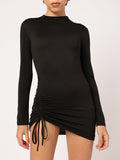 DressBerry Ruched Rhapsody Bodycon Mini Dress