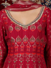 AURELIA  Embroidered Fit & Flare Maxi Dress