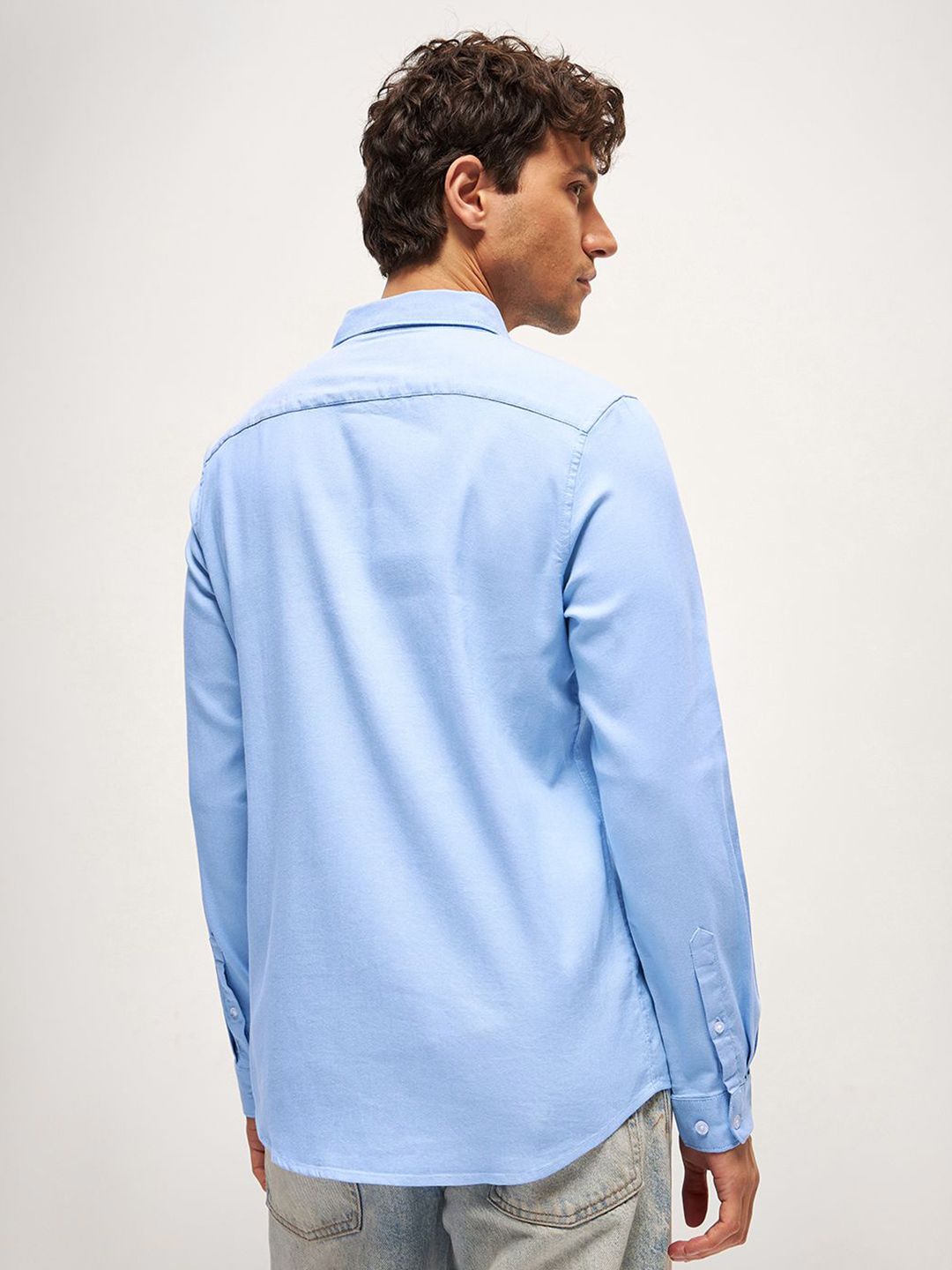 THE BEAR HOUSE Men Slim Fit Opaque Casual Shirt