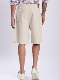 Bene Kleed Men Relax Fit Distressed Denim Shorts