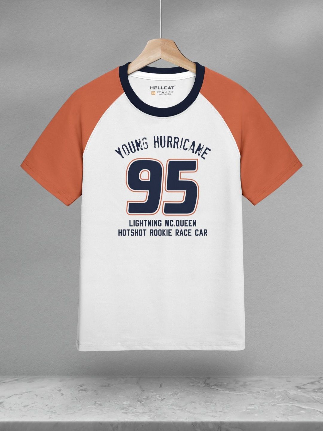 HELLCAT Boys 5 Printed Applique T-shirt