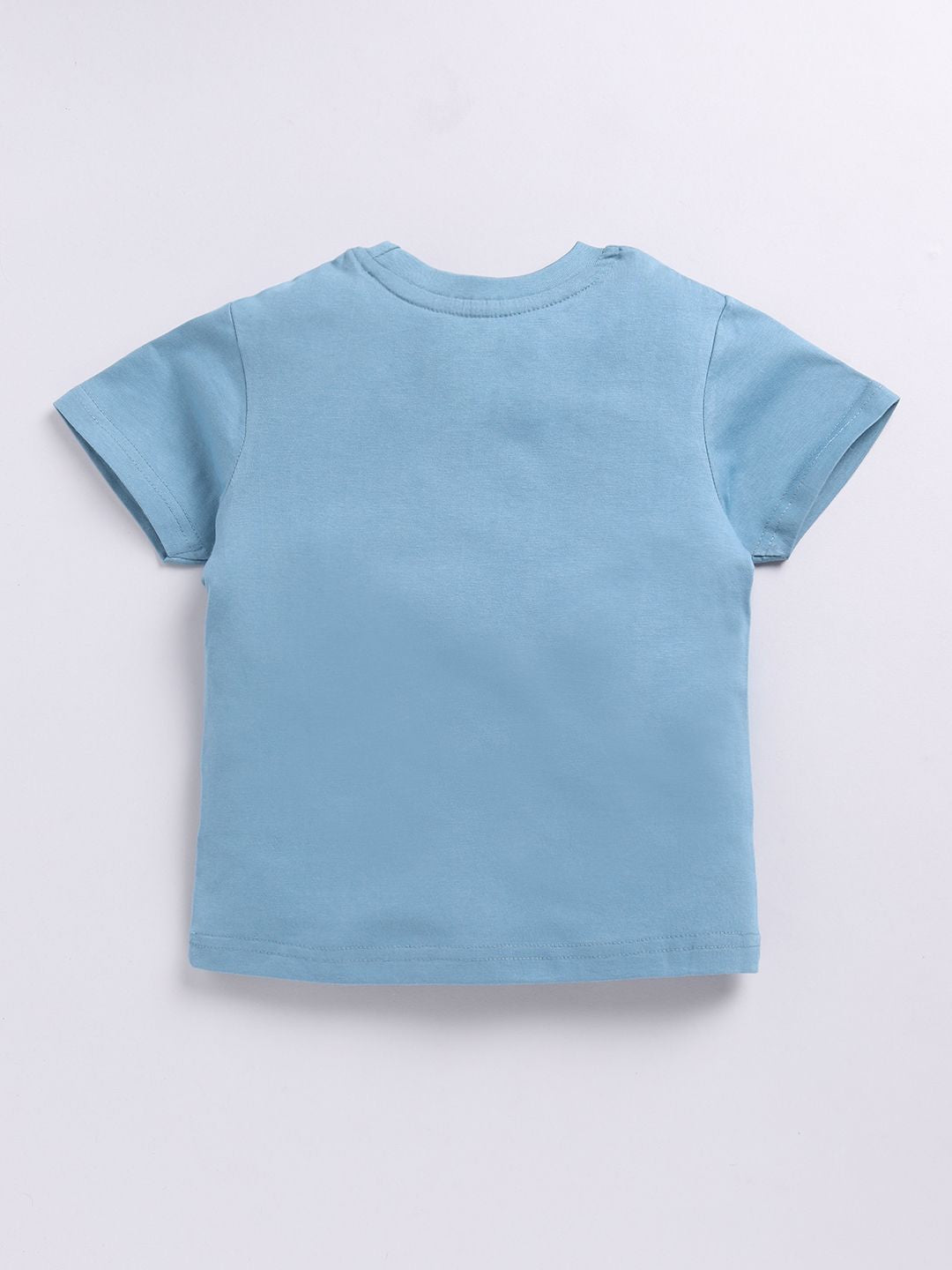 Happy Faces Boys Pure Cotton Typography & Graphic Printed T-shirt