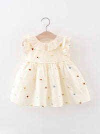 YK Floral Fit & Flare Dress