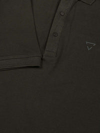 Thomas Scott Men Solid Polo Collar Cotton T-shirt