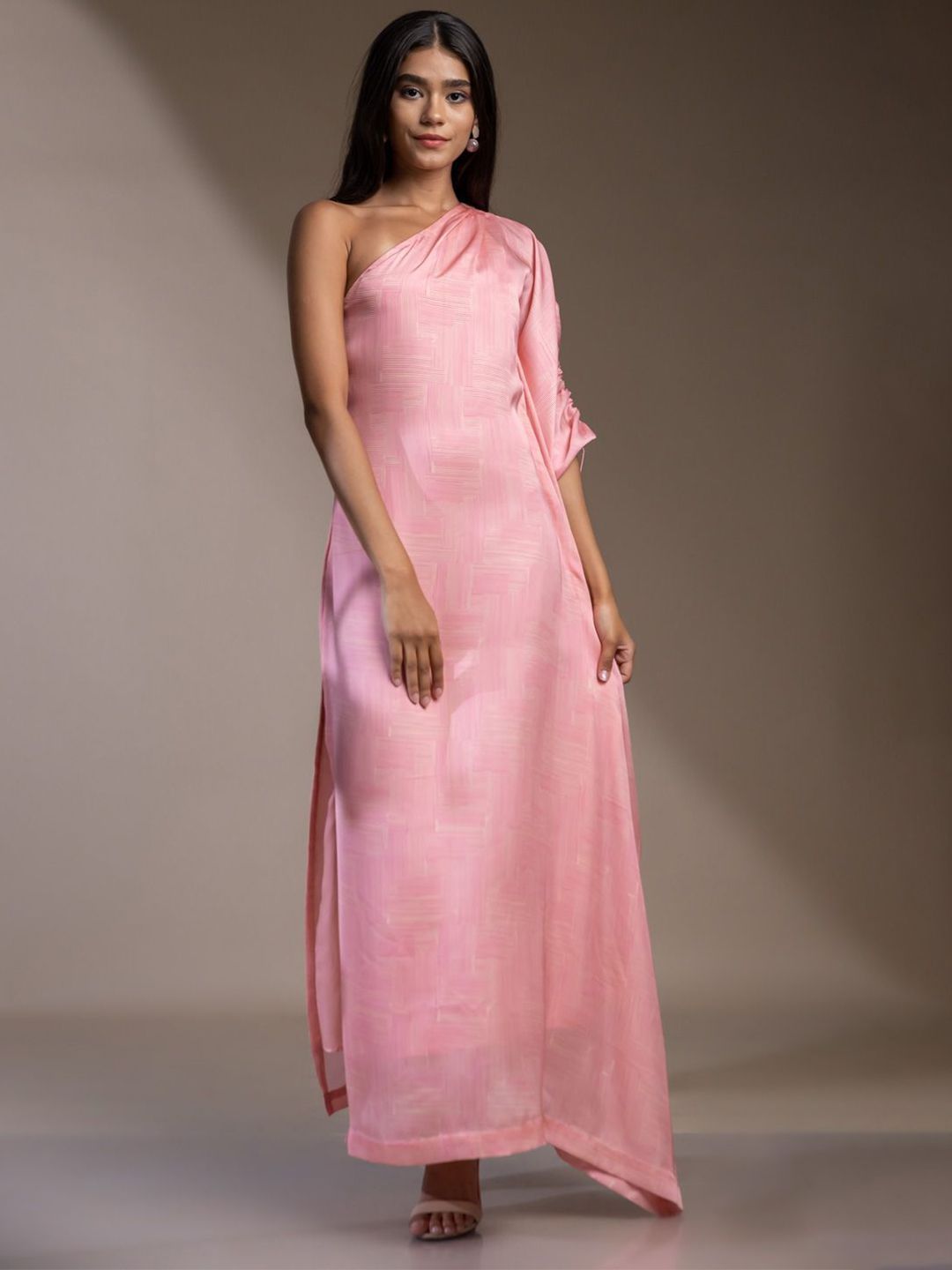 Mamicha One Shoulder Maxi Dress