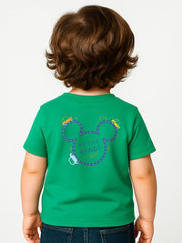 Nauti Nati Infants Boys Mickey Mouse Printed Antimicrobial Cotton T-shirt