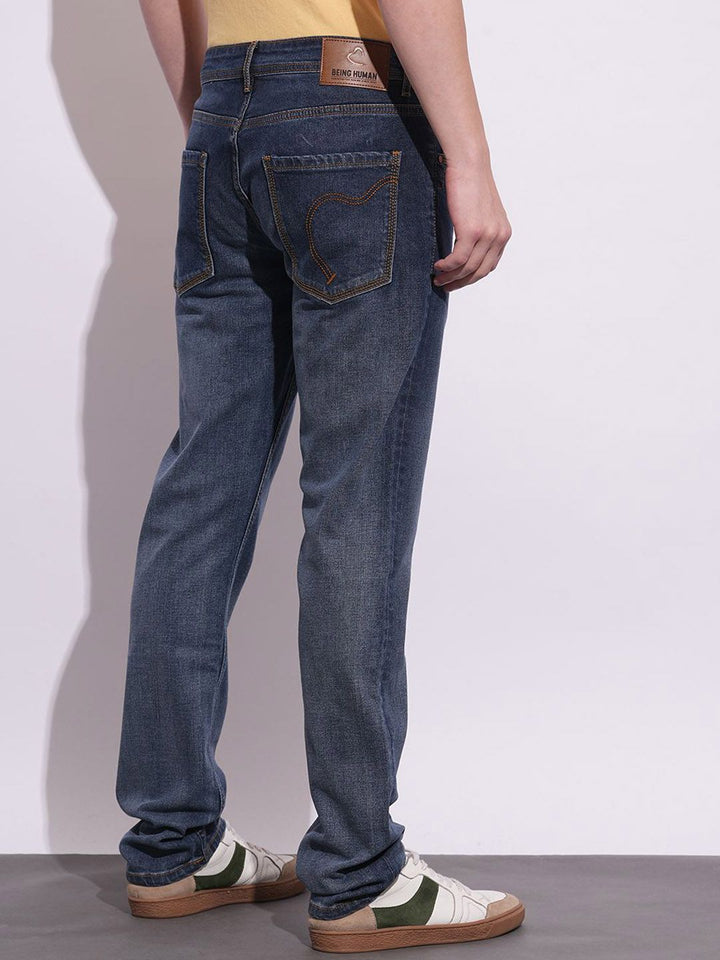 Being Human Men Classic Light Fade Stretchable Jeans