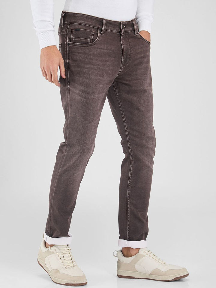 SPYKAR Men Skinny Fit Low-Rise Light Fade Stretchable Jeans