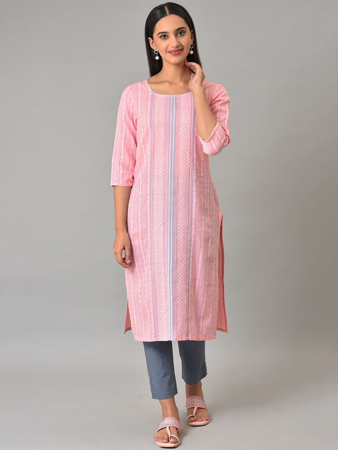 AURELIA Women Printed Kurta