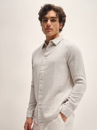 THE BEAR HOUSE Men Slim Fit Opaque Casual Shirt
