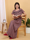 Sweet Dreams Printed Maxi Nightdress