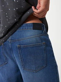 Bewakoof Men Baggy High-Rise Distressed Light Jeans