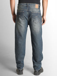 Bene Kleed Men Relaxed Fit Pocket Distress Tinted Jeans