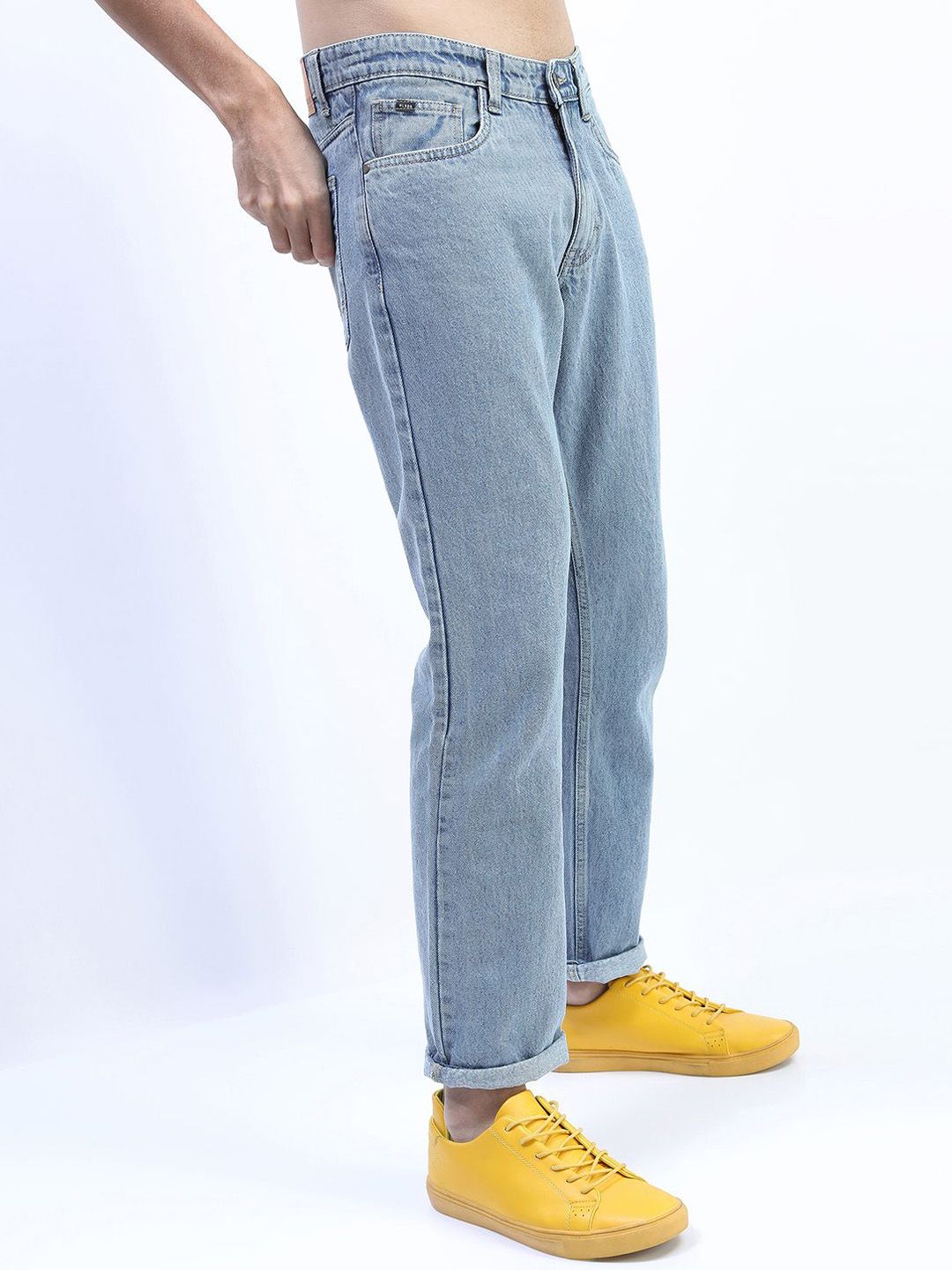 HIGHLANDER Men Straight Fit Light Fade Jeans