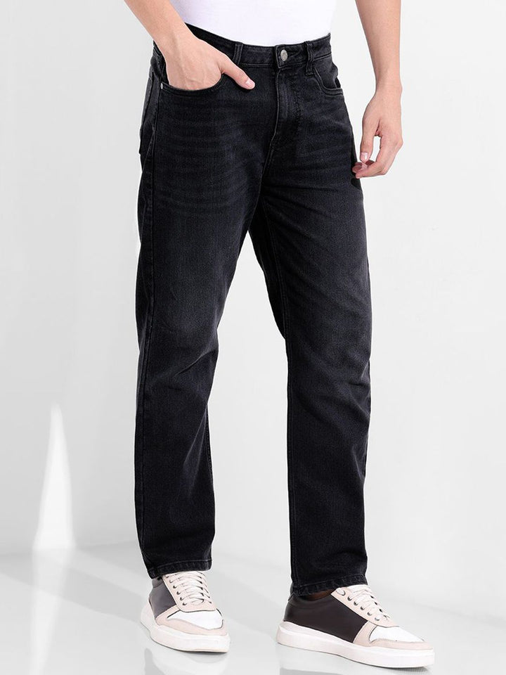 The Indian Garage Co Men Slim Fit Mid-Rise Light Fade Mid-Rise Jeans