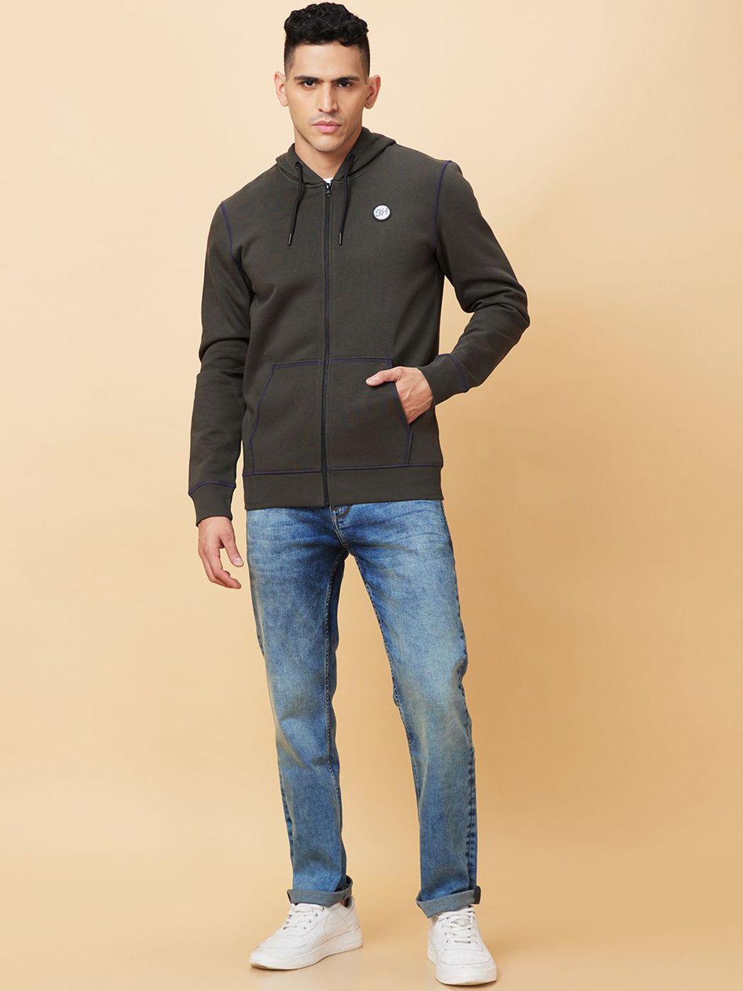 Being Human Men Cotton Hooded Neck Sweatshirts