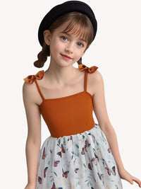 YK Floral Print Fit & Flare Dress