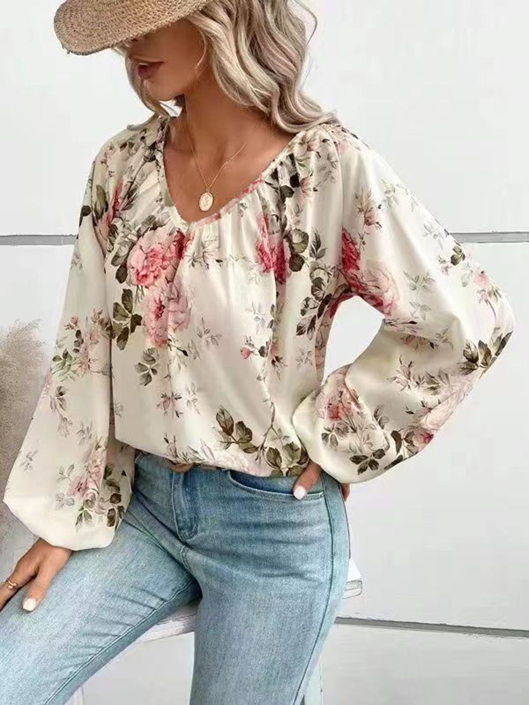all about you Floral Print Top