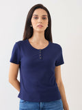 SPYKAR Women Pockets T-shirt