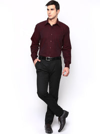 Hancock Maroon Formal Shirt