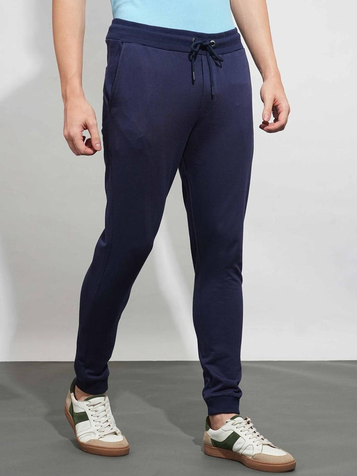 Being Human Men Slim Fit Pure Cotton Mid Rise Jogger