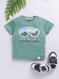 Happy Faces Kids Boys Graphic Printed Pure Cotton T-Shirt