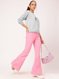 DressBerry Cozy Comfort Graphic Sweatshirt
