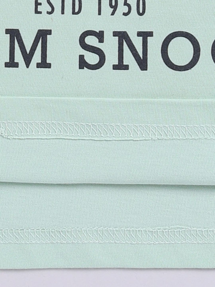 Happy Faces Boys Peanuts Printed Pure Cotton T-shirt