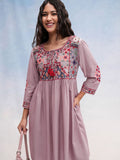 Vishudh Women's A-Line Mini Dress